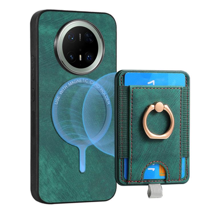 For Huawei Mate 70 Retro Splitable Magnetic Card Bag Leather Phone Case