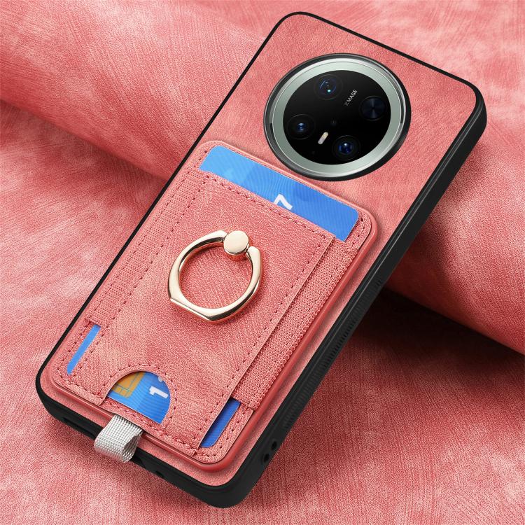For Huawei Mate 70 Retro Splitable Magnetic Card Bag Leather Phone Case