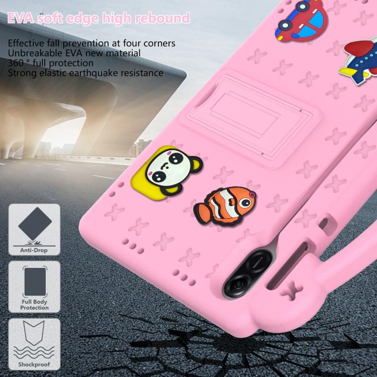 For Honor Pad X9a Handle Kickstand Children EVA Shockproof Tablet Case