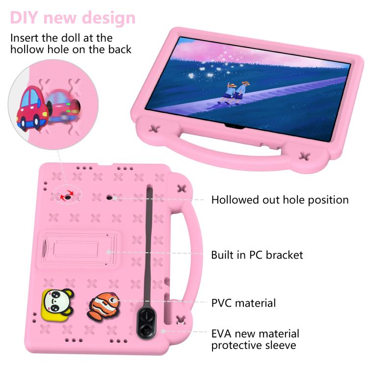 For Honor Pad X9a Handle Kickstand Children EVA Shockproof Tablet Case