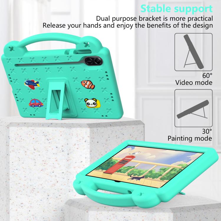 For Honor Pad X9a Handle Kickstand Children EVA Shockproof Tablet Case