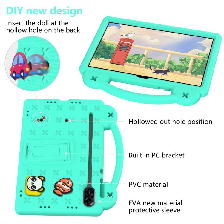 For Honor Pad X9a Handle Kickstand Children EVA Shockproof Tablet Case