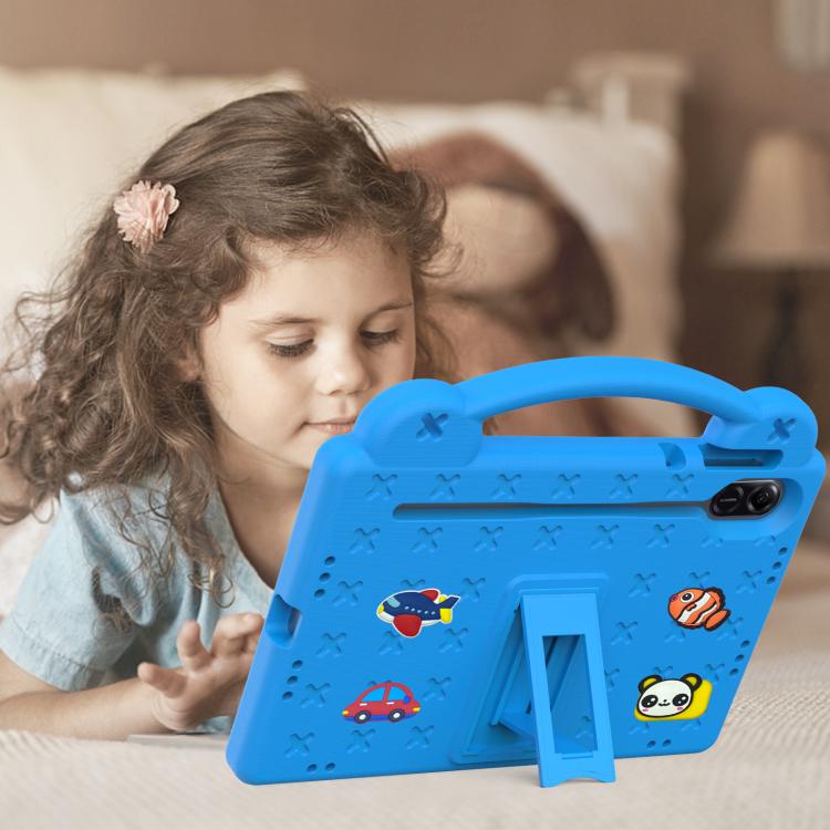For Honor Pad X9a Handle Kickstand Children EVA Shockproof Tablet Case