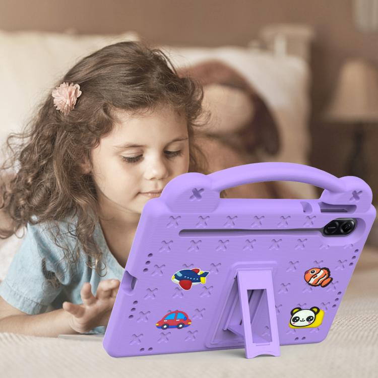 For Honor Pad X9a Handle Kickstand Children EVA Shockproof Tablet Case