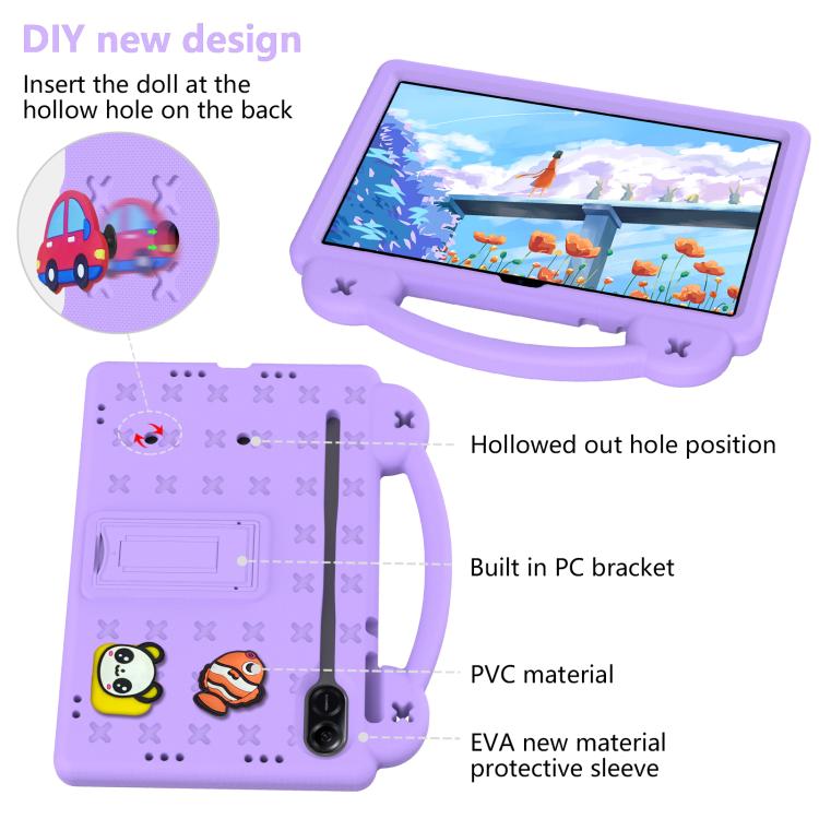 For Honor Pad X9a Handle Kickstand Children EVA Shockproof Tablet Case