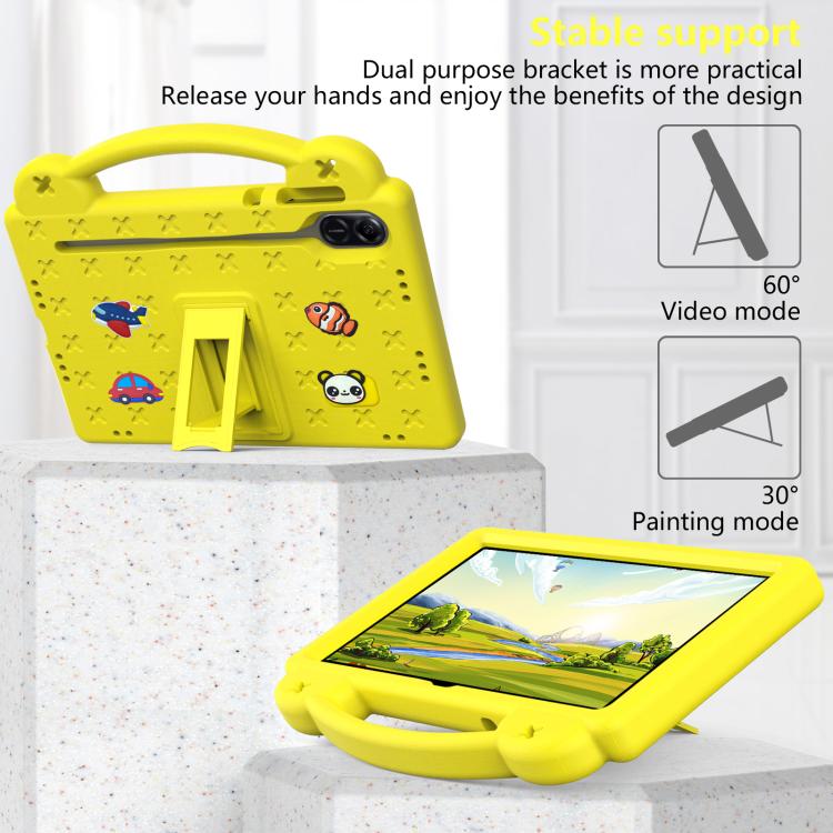For Honor Pad X9a Handle Kickstand Children EVA Shockproof Tablet Case