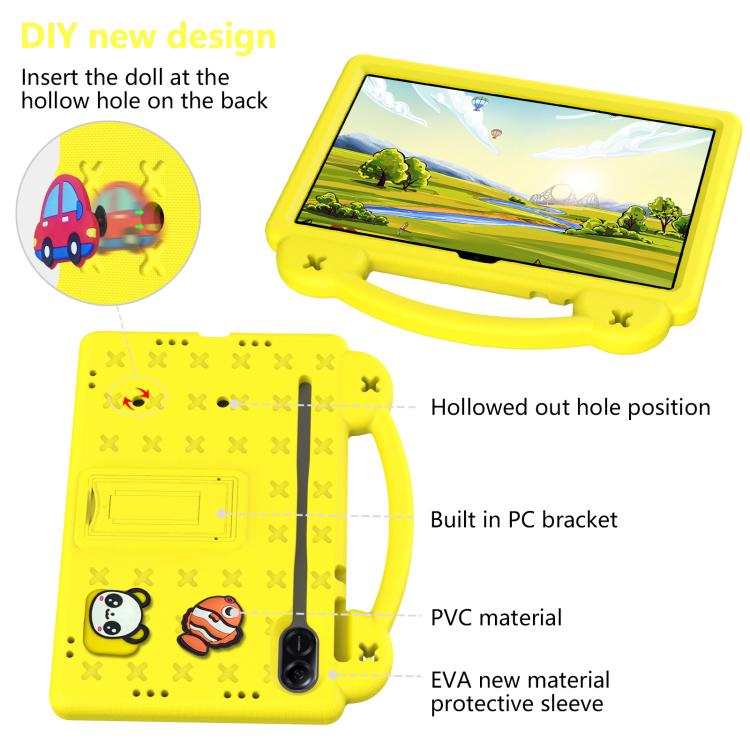 For Honor Pad X9a Handle Kickstand Children EVA Shockproof Tablet Case