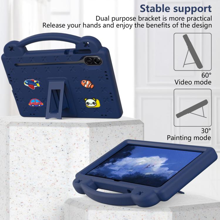 For Honor Pad X9a Handle Kickstand Children EVA Shockproof Tablet Case