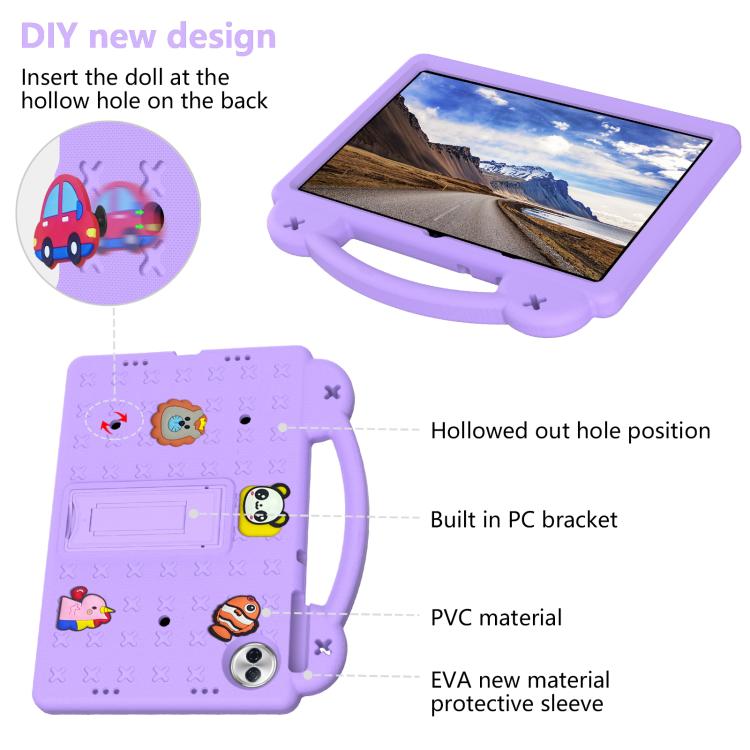 For Honor Pad 10 12.1 2025 Handle Kickstand Children EVA Shockproof Tablet Case