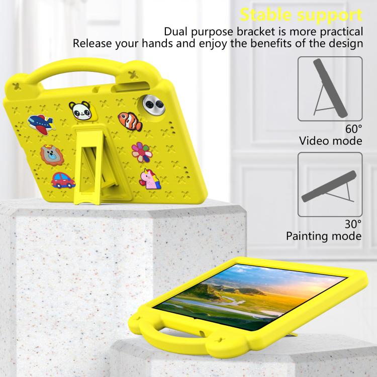 For Honor Pad 10 12.1 2025 Handle Kickstand Children EVA Shockproof Tablet Case