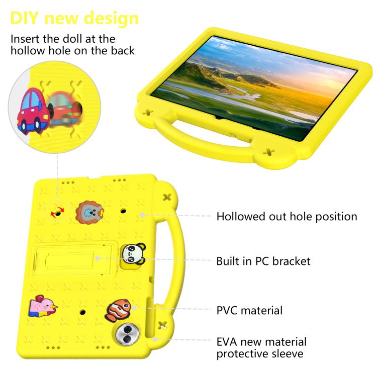 For Honor Pad 10 12.1 2025 Handle Kickstand Children EVA Shockproof Tablet Case