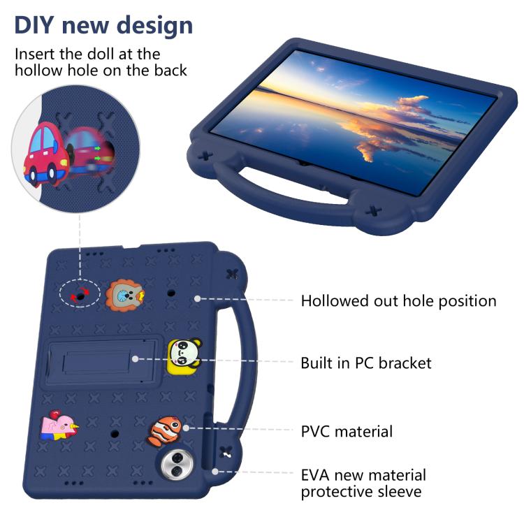 For Honor Pad 10 12.1 2025 Handle Kickstand Children EVA Shockproof Tablet Case