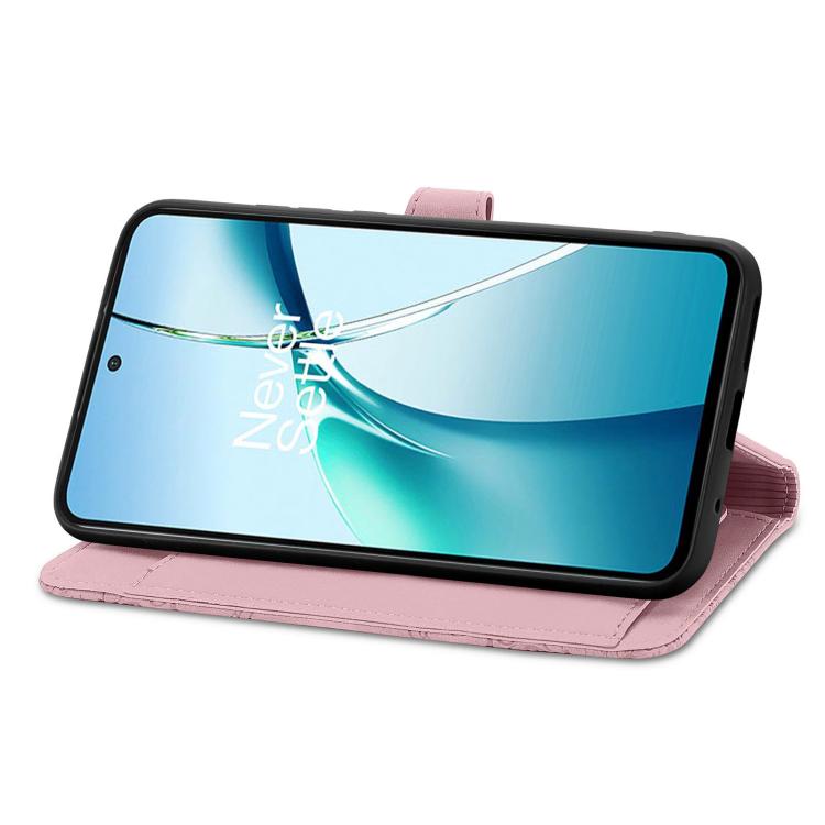 For Google Pixel 10a Embossed Flower Zipper Leather Phone Case