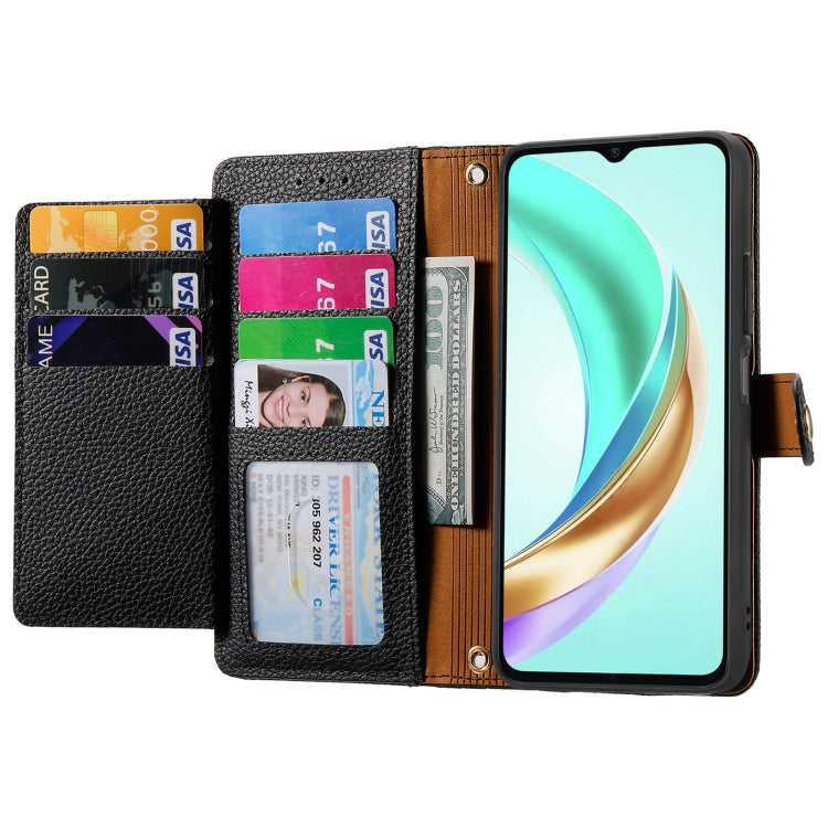 For vivo Y37 Love Zipper Lanyard Leather Phone Case