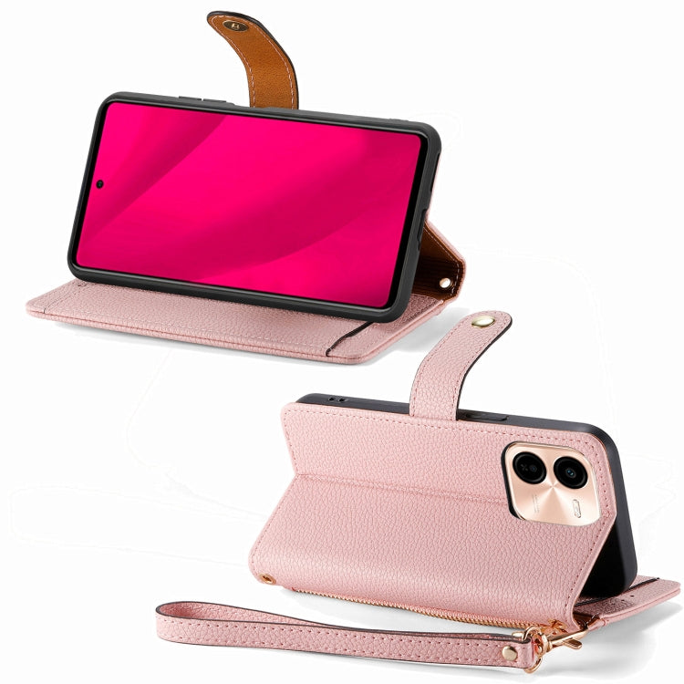 For vivo Y37 Pro Love Zipper Lanyard Leather Phone Case