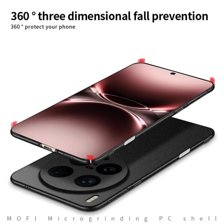 For vivo X200 Ultra MOFI Fandun Series Frosted PC Ultra-thin All-inclusive Phone Case