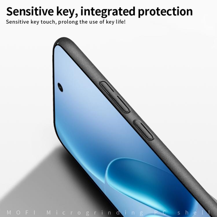 For vivo iQOO Z11 Turbo MOFI Fandun Series Frosted PC Ultra-thin All-inclusive Phone Case