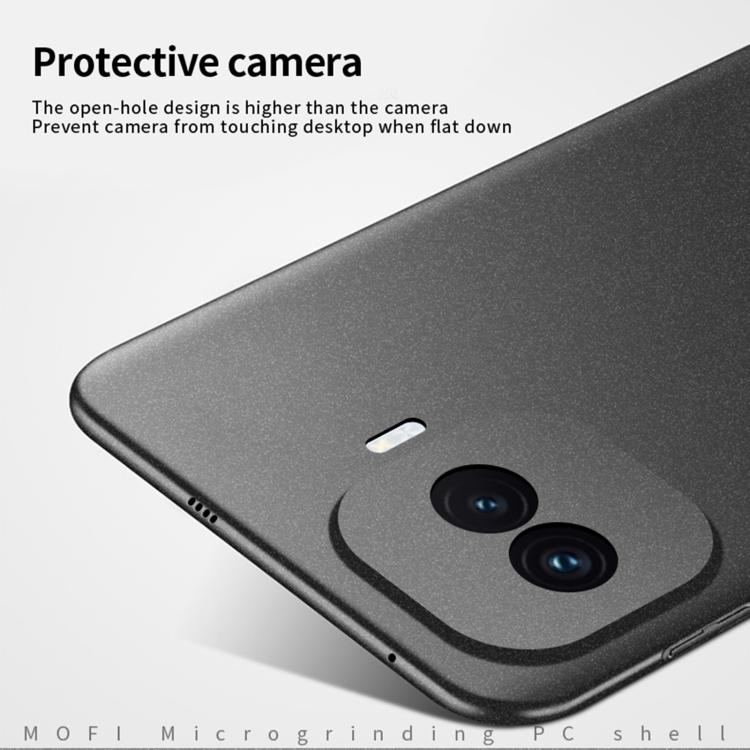 For vivo iQOO Z11 Turbo MOFI Fandun Series Frosted PC Ultra-thin All-inclusive Phone Case