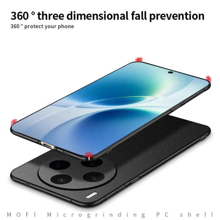 For vivo X300 MOFI Fandun Series Frosted PC Ultra-thin All-inclusive Phone Case