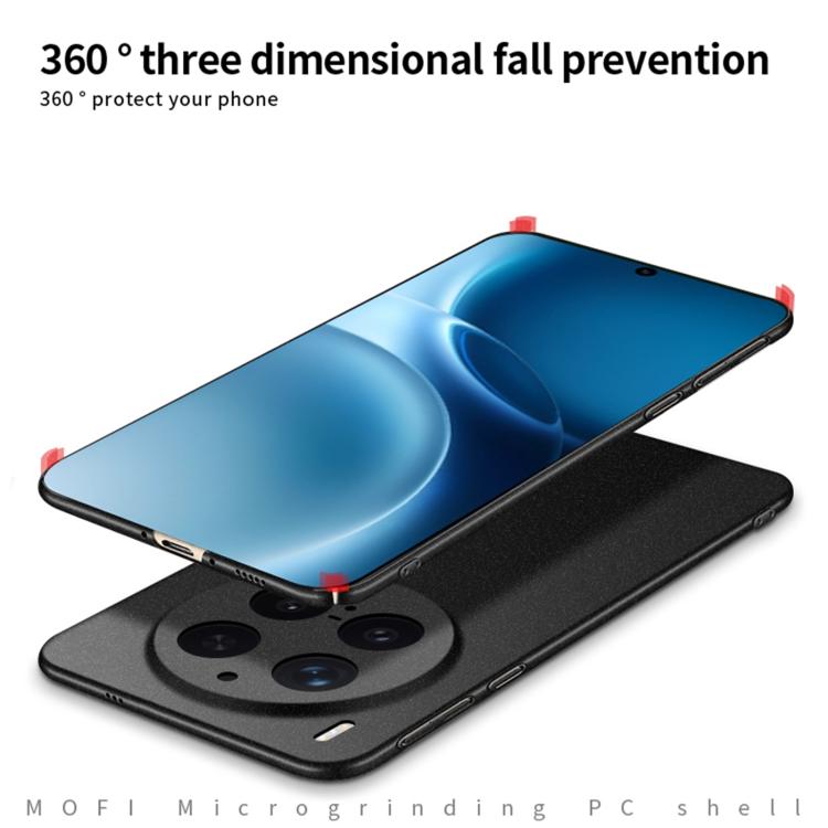 For vivo X300 Pro MOFI Fandun Series Frosted PC Ultra-thin All-inclusive Phone Case