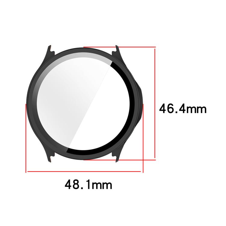 For OPPO Watch S ENKAY Hat-Prince Full Coverage Tempered Glass Film Integrated PC Watch Cover