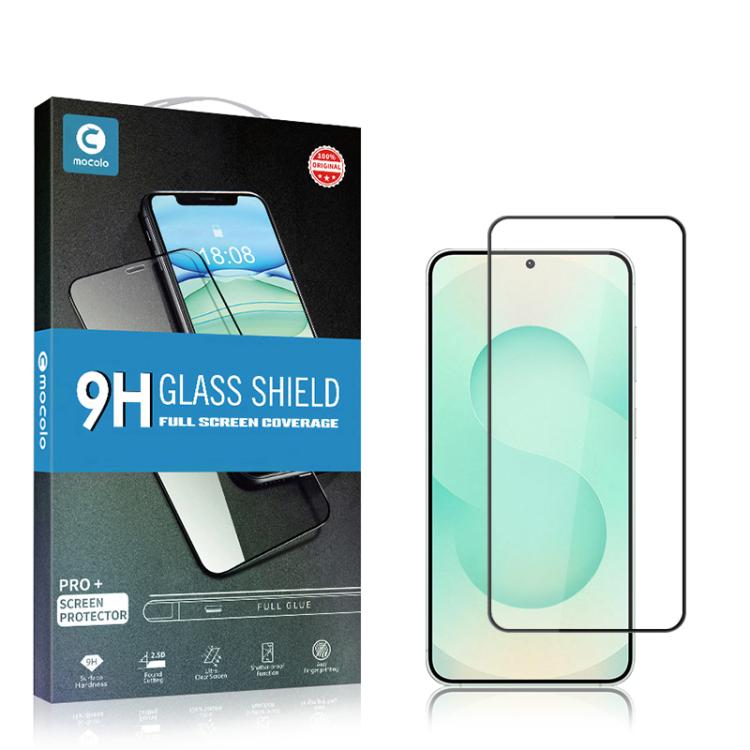For Samsung Galaxy S25+ 5G mocolo 2.5D Full Glue Full Cover Tempered Glass Film