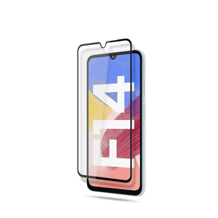For Samsung Galaxy F14 4G mocolo 2.5D Full Glue Full Cover Tempered Glass Film