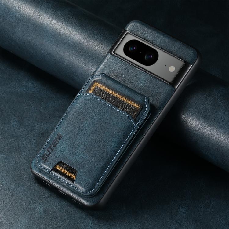 For Google Pixel 10 Pro Suteni H02 Leather Wallet Stand Back Phone Case