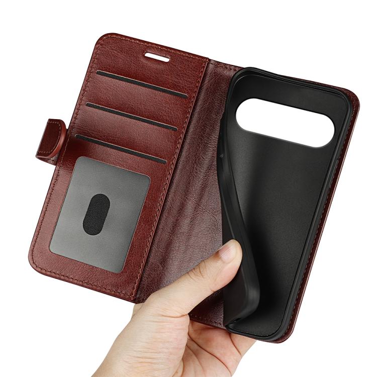 For Google Pixel 9 / 9 Pro R64 Texture Horizontal Flip Leather Phone Case