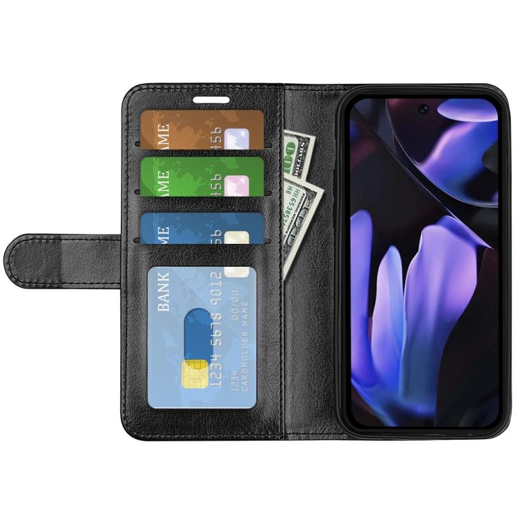 For Google Pixel 9a R64 Texture Horizontal Flip Leather Phone Case