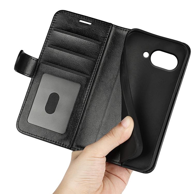 For Google Pixel 9a R64 Texture Horizontal Flip Leather Phone Case