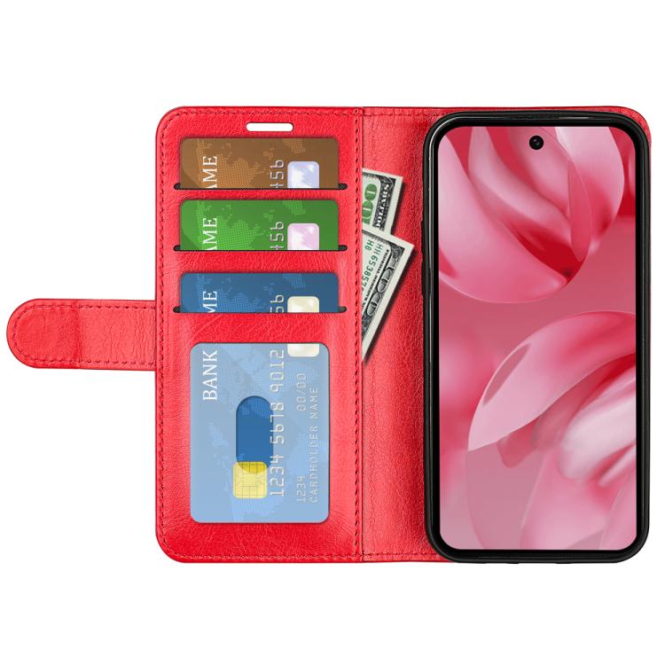 For Google Pixel 10 / 10 Pro R64 Texture Horizontal Flip Leather Phone Case