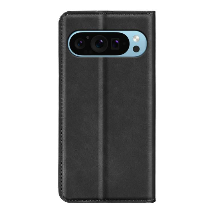 For Google Pixel 9 / 9 Pro Retro-skin Magnetic Suction Leather Phone Case