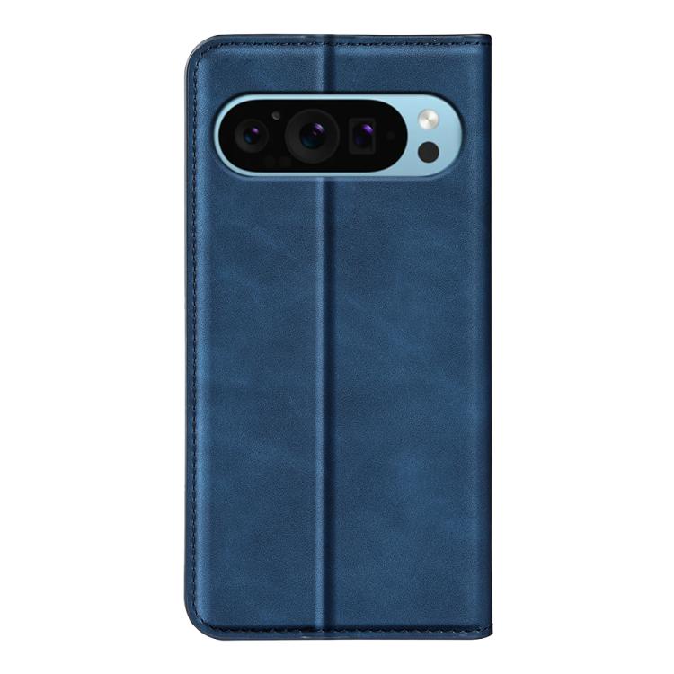For Google Pixel 9 / 9 Pro Retro-skin Magnetic Suction Leather Phone Case