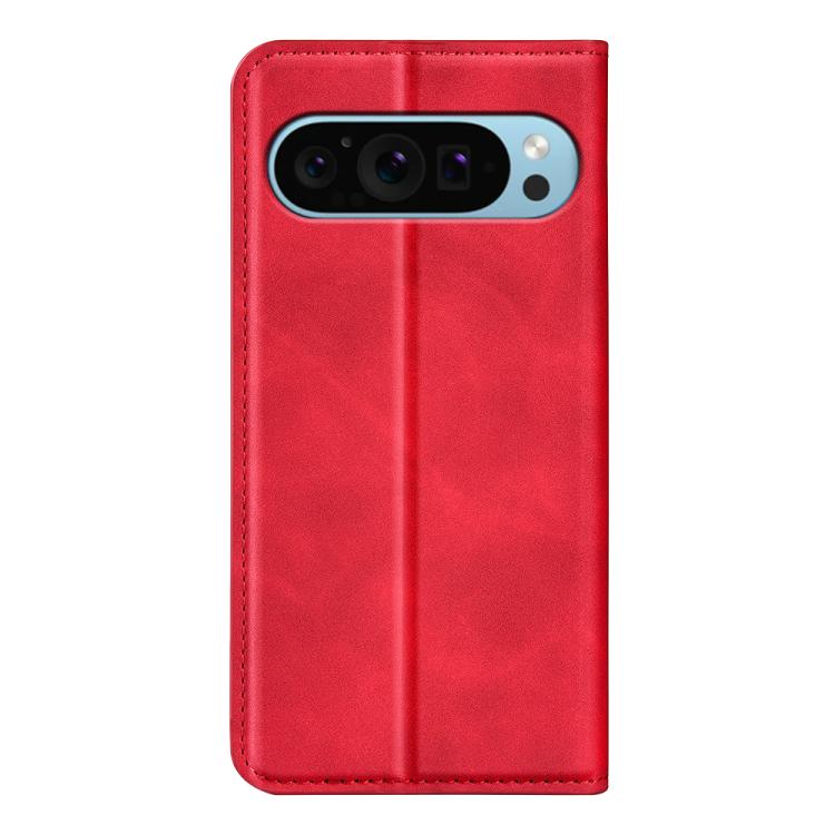 For Google Pixel 9 / 9 Pro Retro-skin Magnetic Suction Leather Phone Case
