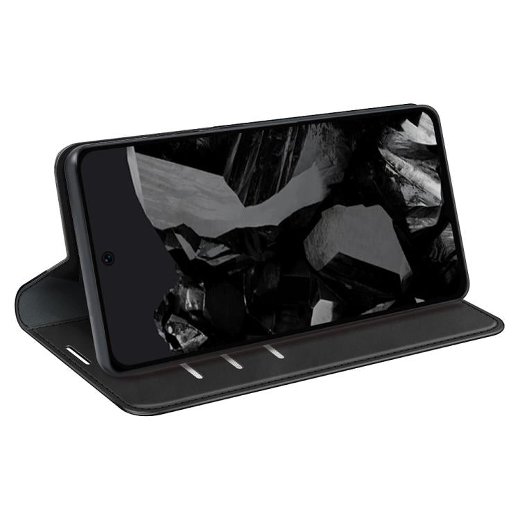 For Google Pixel 9 Pro XL Retro-skin Magnetic Suction Leather Phone Case