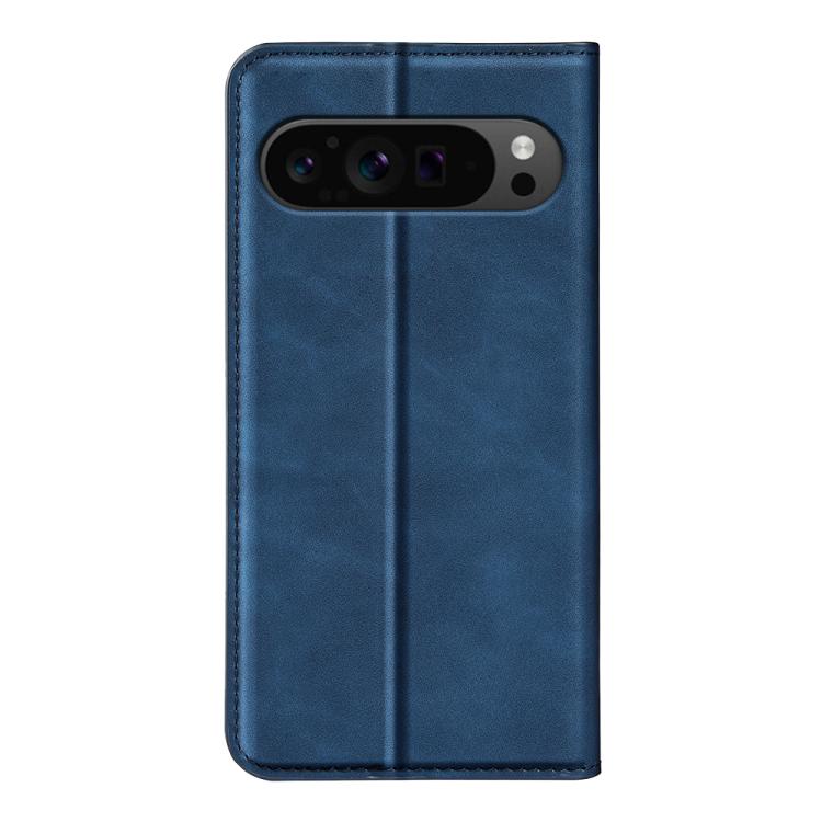 For Google Pixel 9 Pro XL Retro-skin Magnetic Suction Leather Phone Case