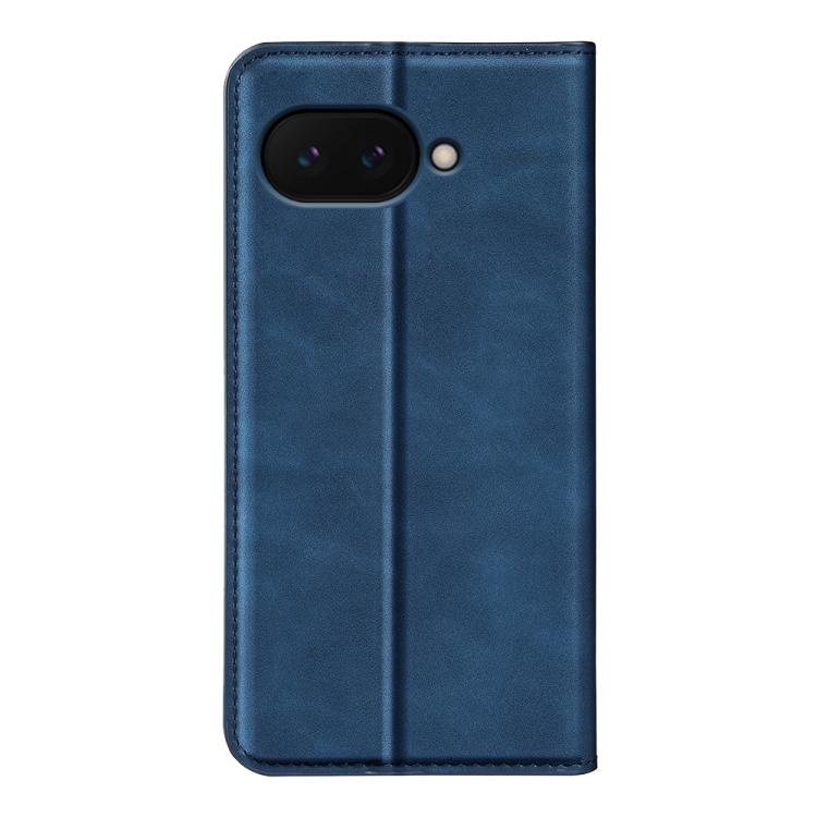 For Google Pixel 9a Retro-skin Magnetic Suction Leather Phone Case
