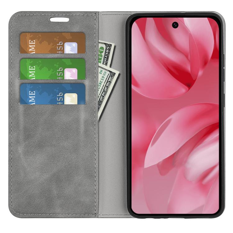 For Google Pixel 10 / 10 Pro Retro-skin Magnetic Suction Leather Phone Case