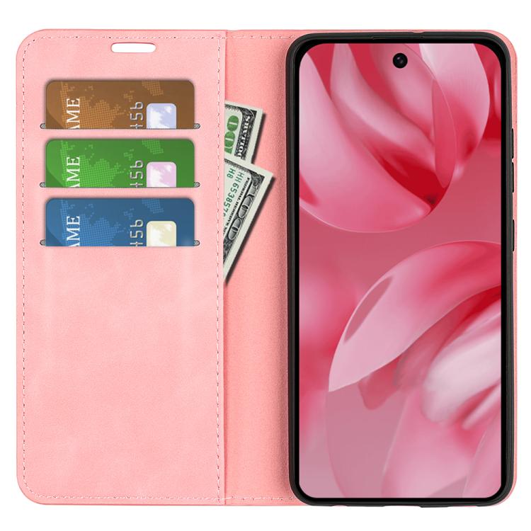 For Google Pixel 10 / 10 Pro Retro-skin Magnetic Suction Leather Phone Case