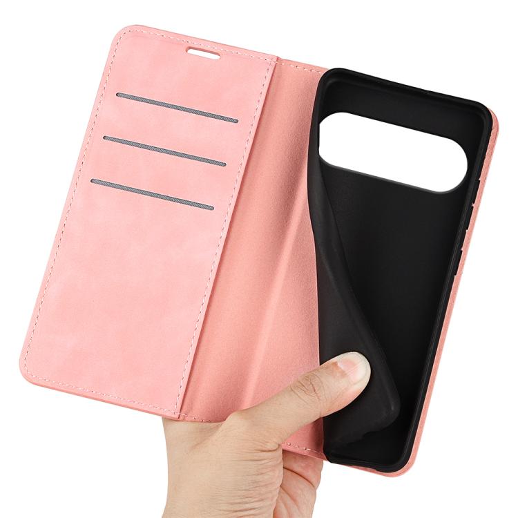 For Google Pixel 10 / 10 Pro Retro-skin Magnetic Suction Leather Phone Case