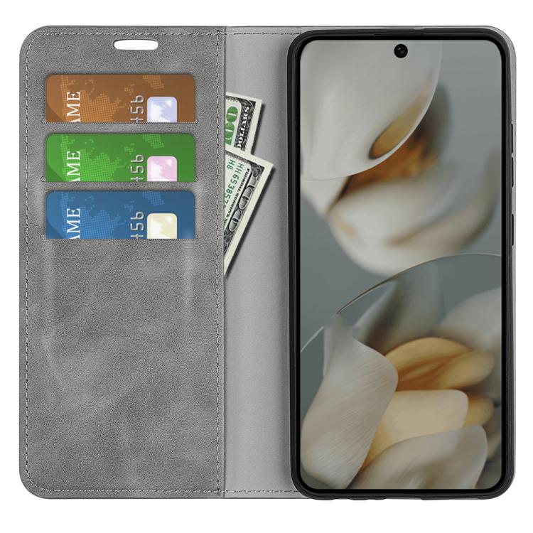 For Google Pixel 10 Pro XL Retro-skin Magnetic Suction Leather Phone Case