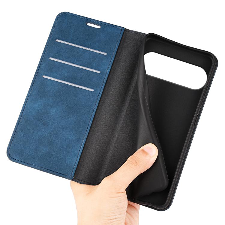 For Google Pixel 10 Pro XL Retro-skin Magnetic Suction Leather Phone Case