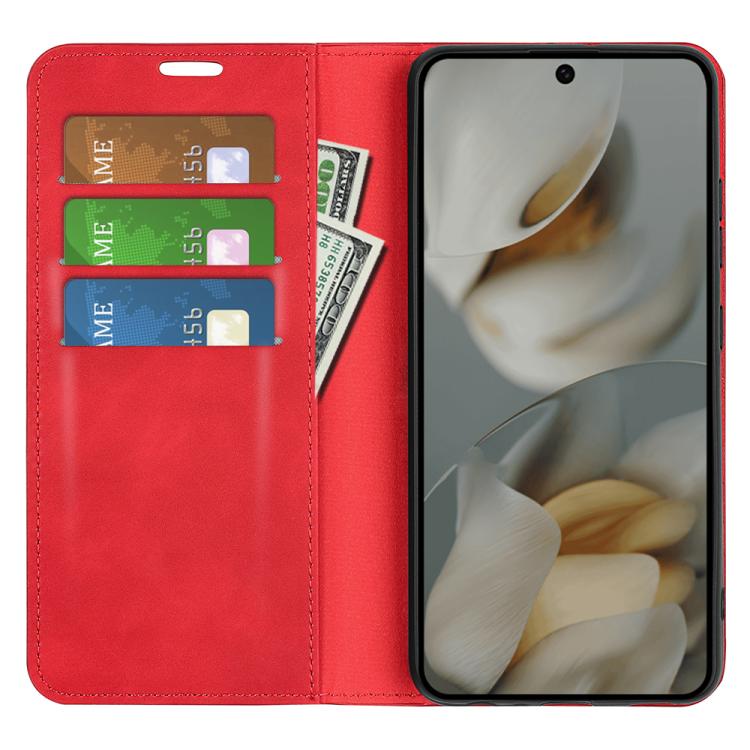For Google Pixel 10 Pro XL Retro-skin Magnetic Suction Leather Phone Case