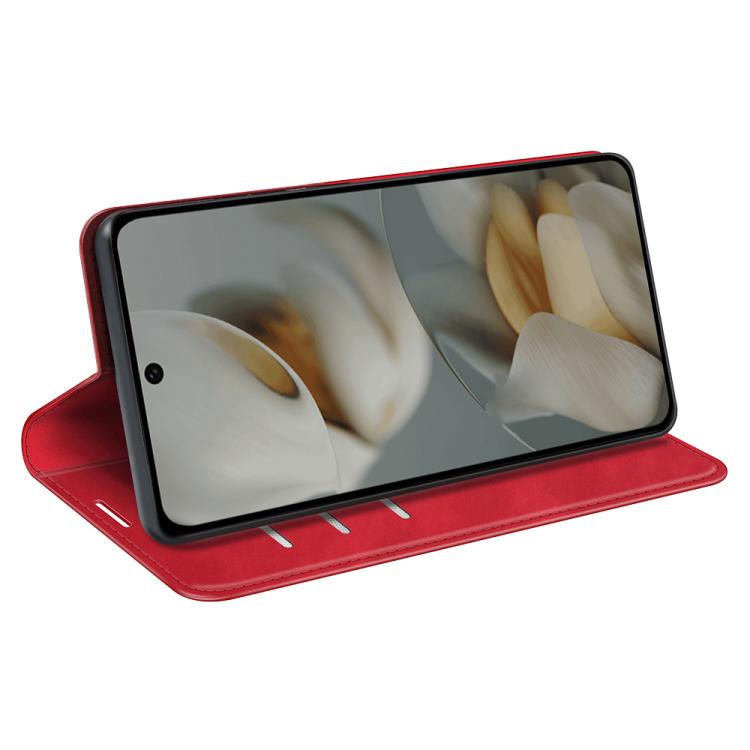 For Google Pixel 10 Pro XL Retro-skin Magnetic Suction Leather Phone Case