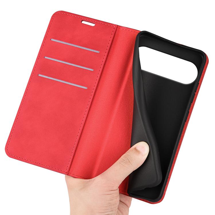 For Google Pixel 10 Pro XL Retro-skin Magnetic Suction Leather Phone Case
