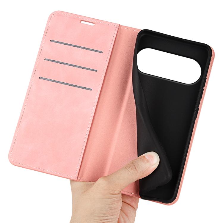 For Google Pixel 11 / 11 Pro Retro-skin Magnetic Suction Leather Phone Case
