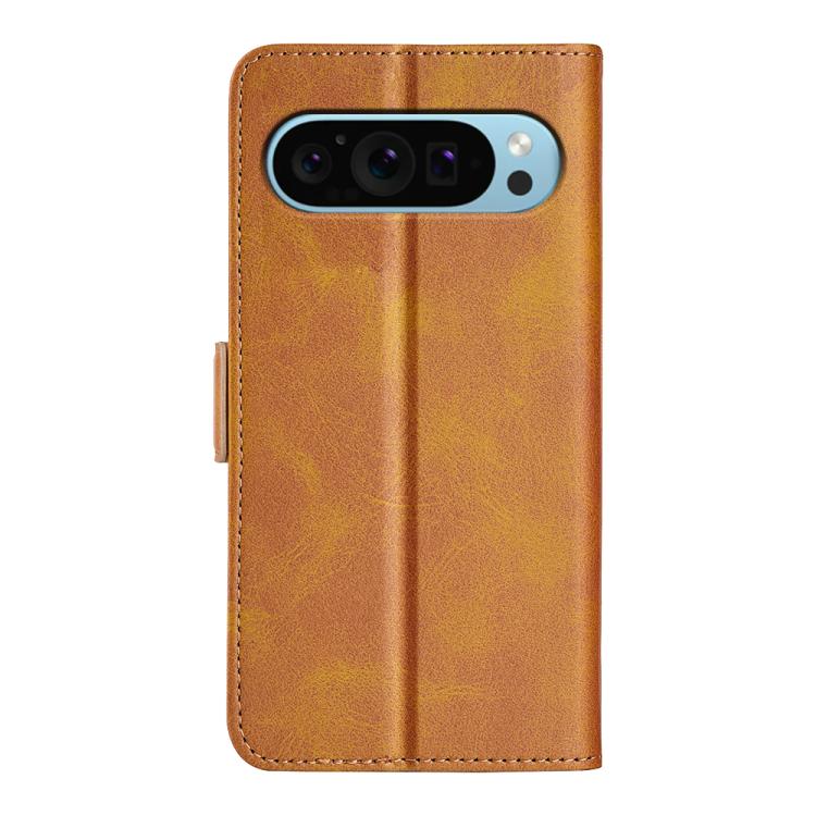 For Google Pixel 9 / 9 Pro Dual-side Magnetic Buckle Horizontal Flip Leather Phone Case