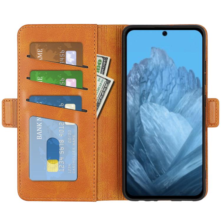 For Google Pixel 9 / 9 Pro Dual-side Magnetic Buckle Horizontal Flip Leather Phone Case