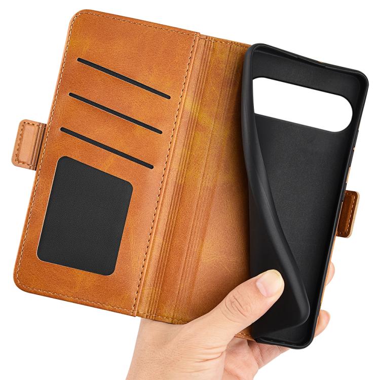 For Google Pixel 9 / 9 Pro Dual-side Magnetic Buckle Horizontal Flip Leather Phone Case